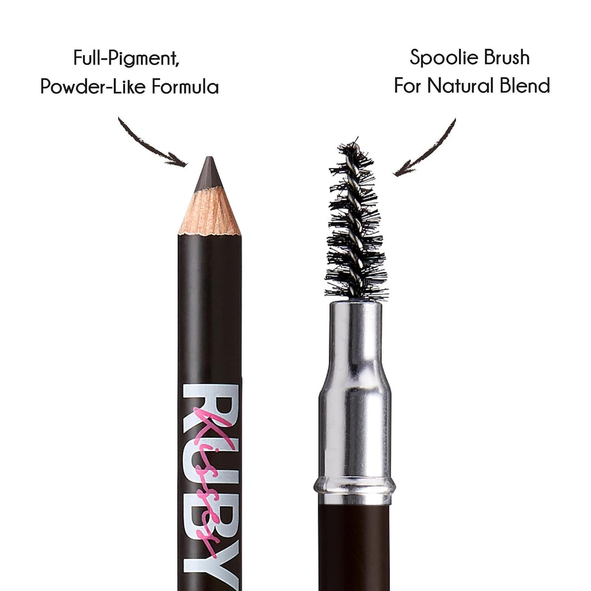 Eyebrow Pencil Sharpener - Long-Lasting & Refillable for Precise Grooming