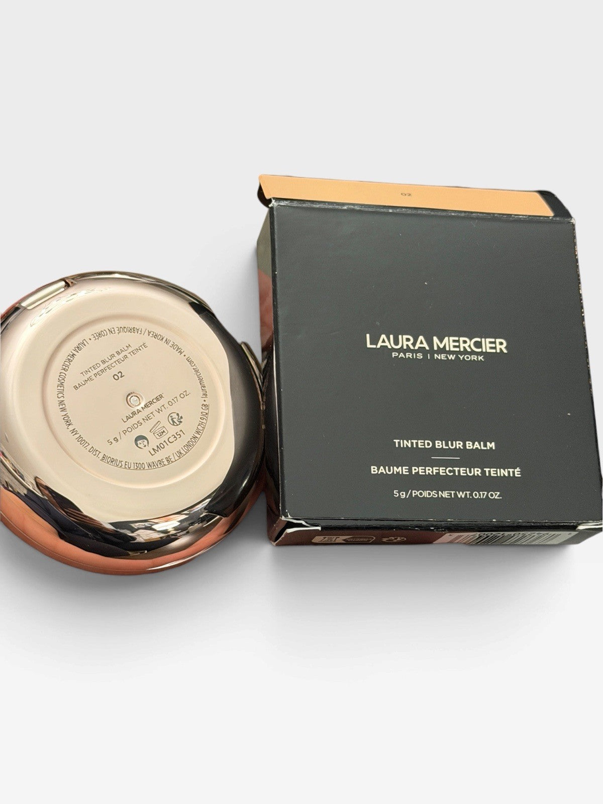 Tinted Blur Balm to Powder Matte Foundation with Peptides - Buildable 12 Hr Wear