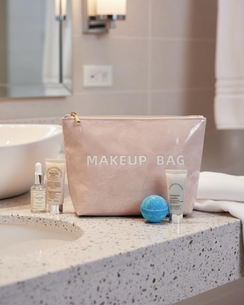 Waterproof Clear Sunscreen & Makeup Bag for Beach & Travel