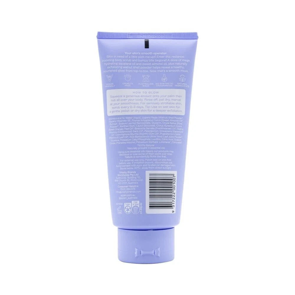 EPZEN natural exfoliating body scrub energise glow - Made in