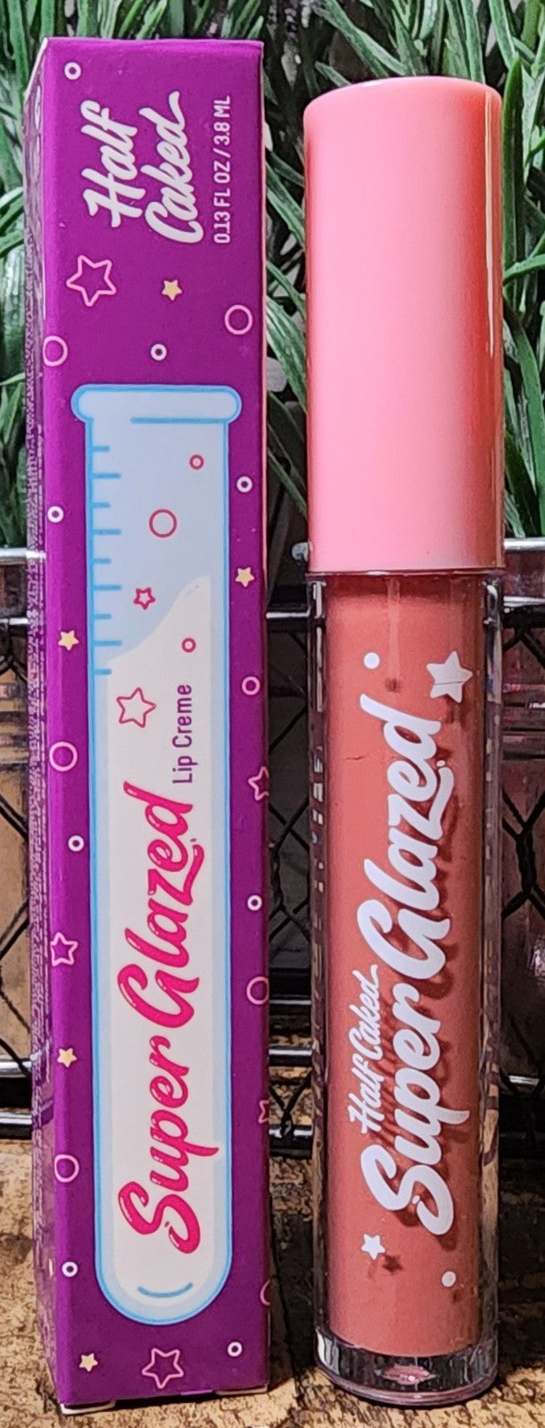 Lip Gloss with Shimmer and Hydrating Vitamin E - Slight Work Shade - 0.13oz