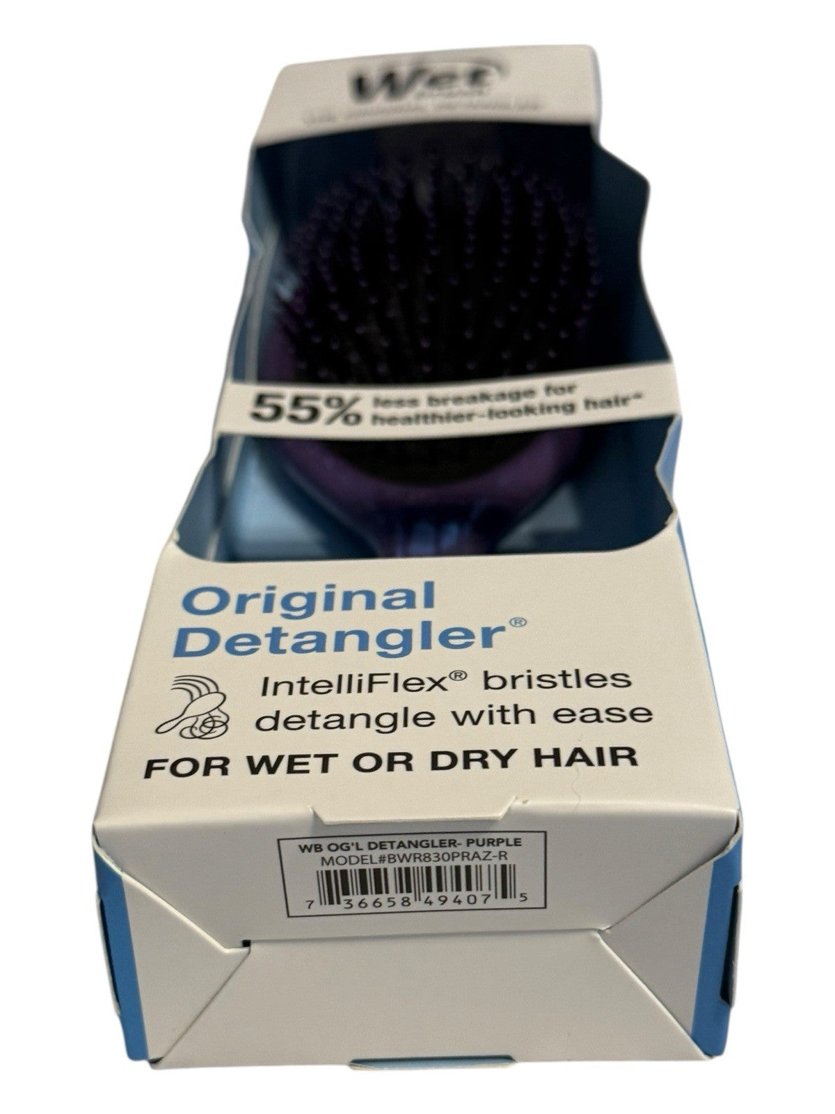 Wet Brush Original Detangler Hair Brush - Purple for Wet or Dry Hair
