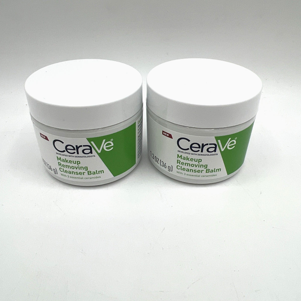 CeraVe Makeup Removing Cleanser Balm 1.3 oz - 2 Pack Face Makeup Remover