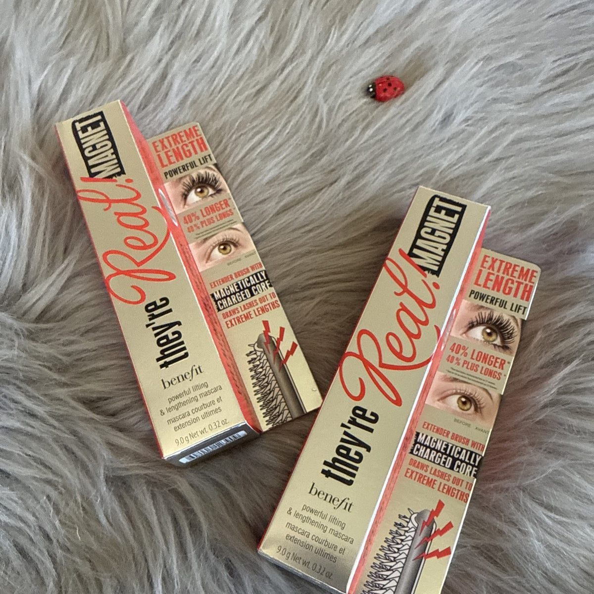 Benefit They're Real Magnet Supercharged Black Mascara 0.32 oz - 2 Pack