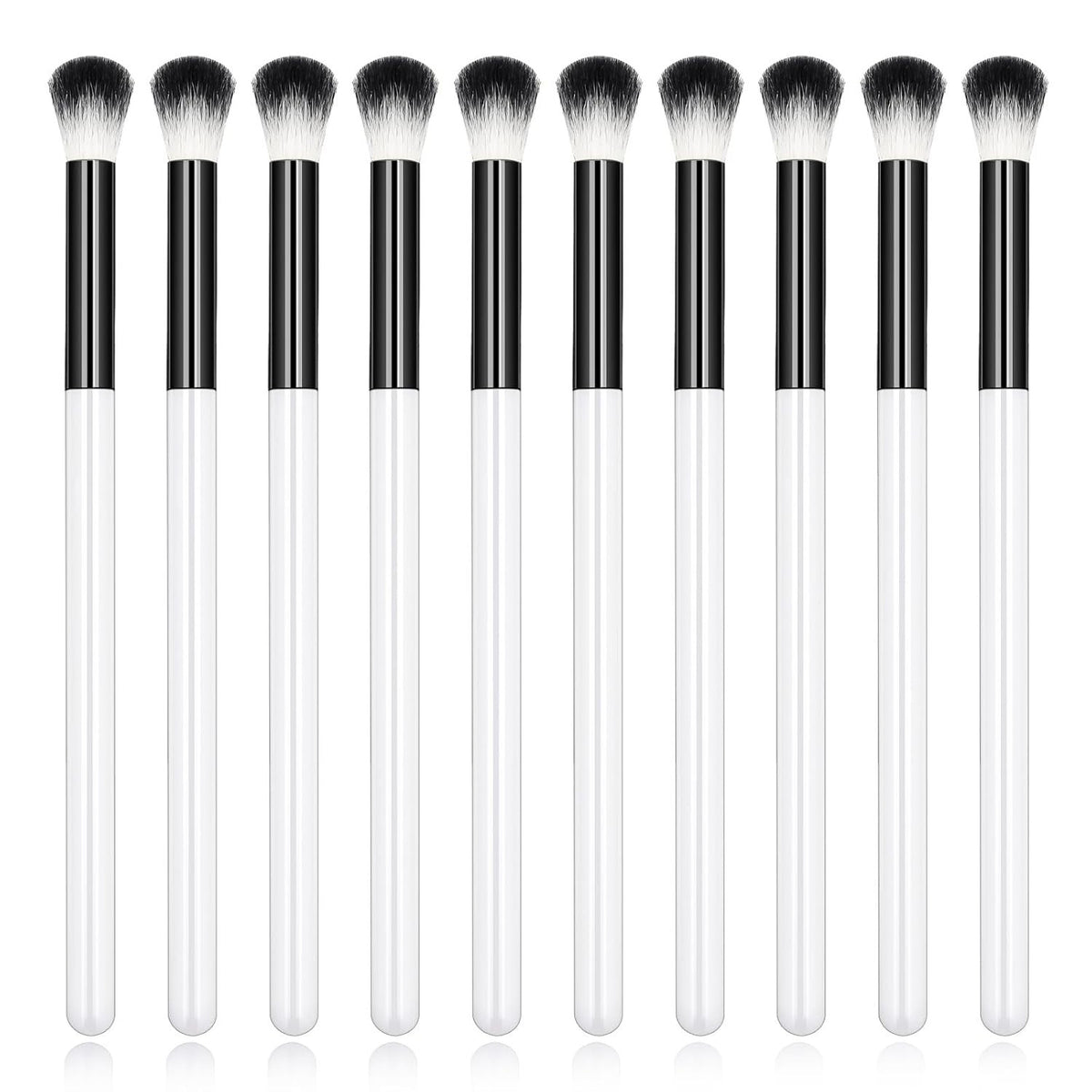 Lash Extension Cleaning Brushes Set - 10 White Eyelash Shampoo Wash Tools
