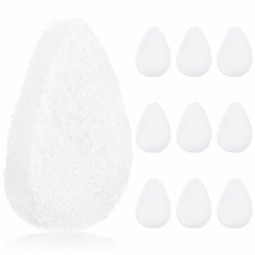 10 Pack Facial Sponges for Deep Cleansing & Exfoliation - Buff Puff Style
