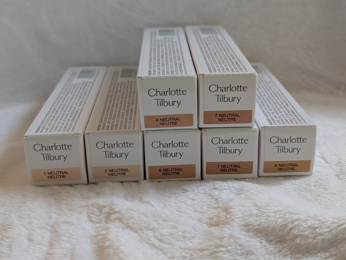 Charlotte Tilbury Beautiful Skin Foundation - Multiple Neutral Shades, Free Shipping