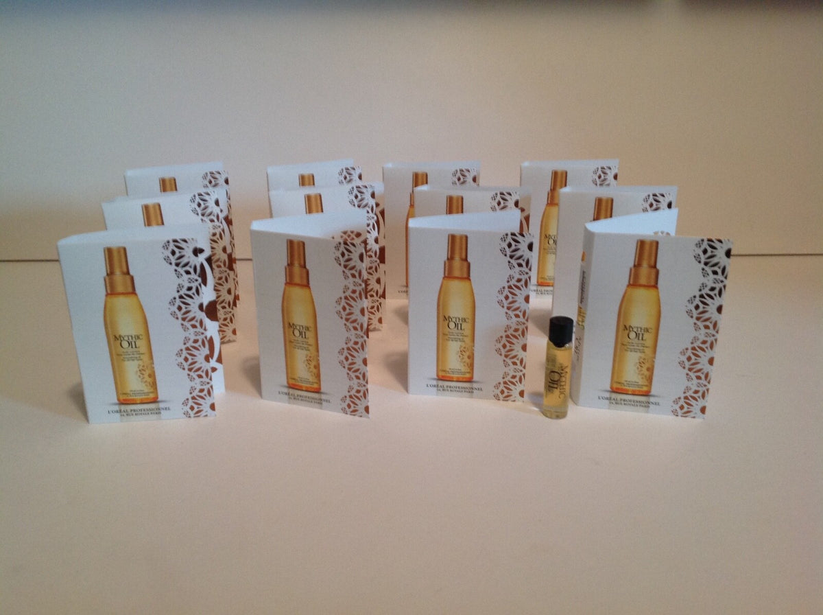 L'Oréal Mythic Oil Nourishing Hair Oil Sample Pack - 12x 3ml