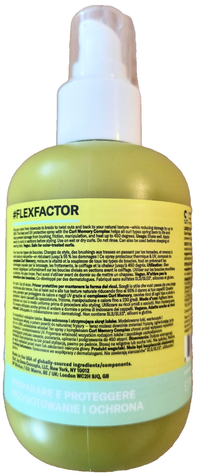 Curl Protection Primer for All Hair Types - DevaCurl FlexFactor 8 oz