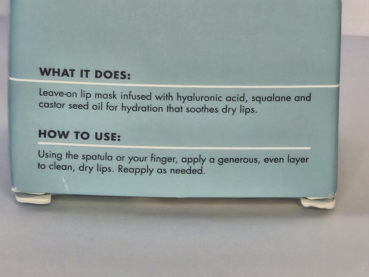 Lip Mask with Hyaluronic Acid & Squalane - Holy Hydration, 0.15 oz