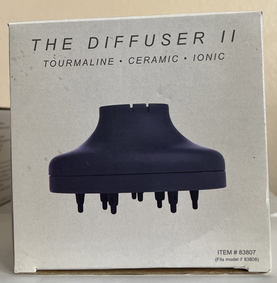 Tourmaline Ceramic Ionic Hair Diffuser for Model 83808 - Hair Styling Accessory