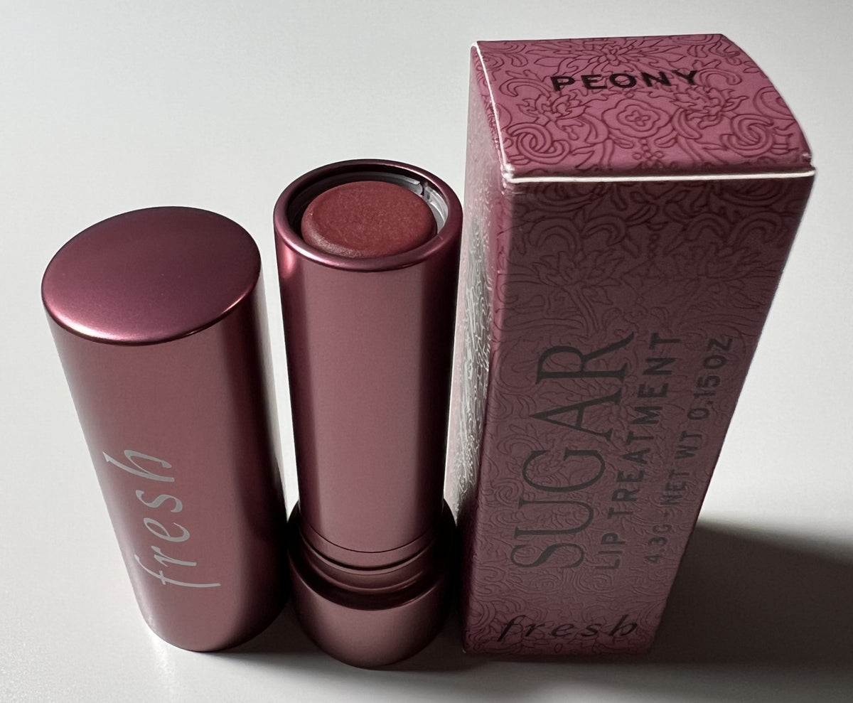 Hydrating Lip Balm with Sheer Color - Peony Sugar Lip Treatment - New