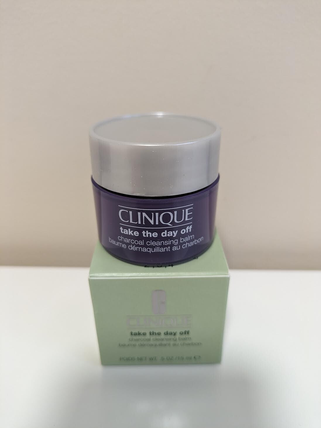 Clinique Charcoal Cleansing Balm Travel Size 0.5 oz - Makeup Remover