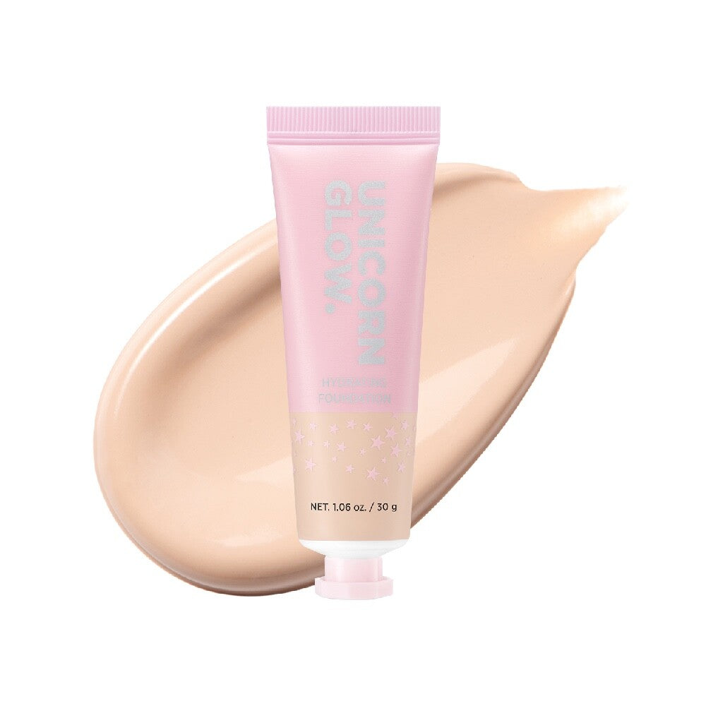 Unicorn Glow Hydrating Foundation 01 Light - 2 Pack Natural Medium Coverage