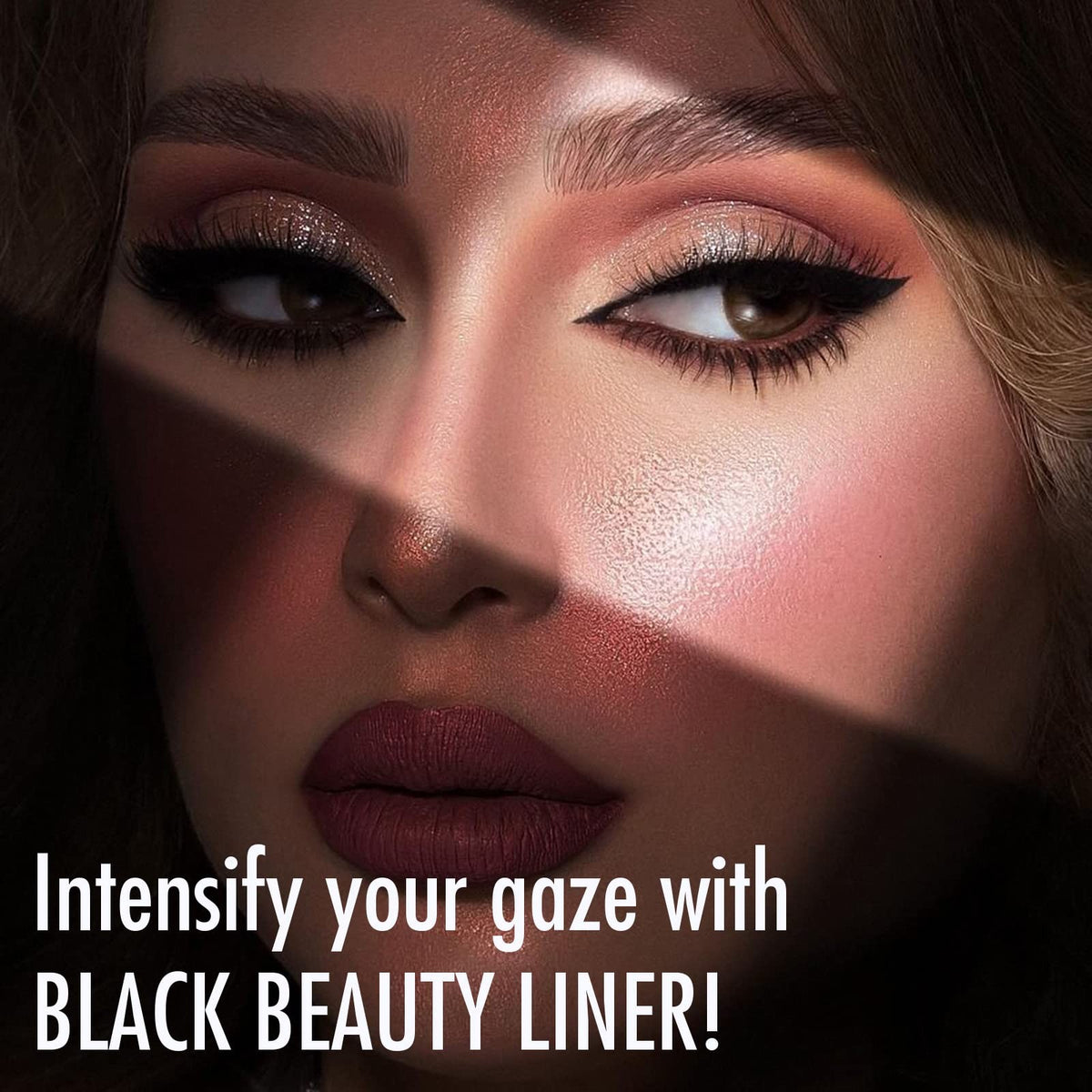 Black Waterproof Gel Eyeliner Pencil - Smudge-Proof, Long-Lasting 24H