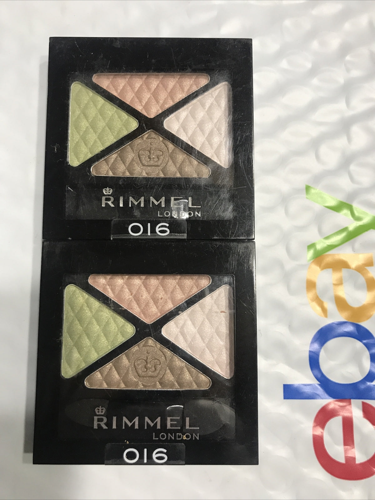 Glam Eyes Quad Eyeshadow Palette 016 Urban Flower - Sealed, Suitable for Blue Eyes