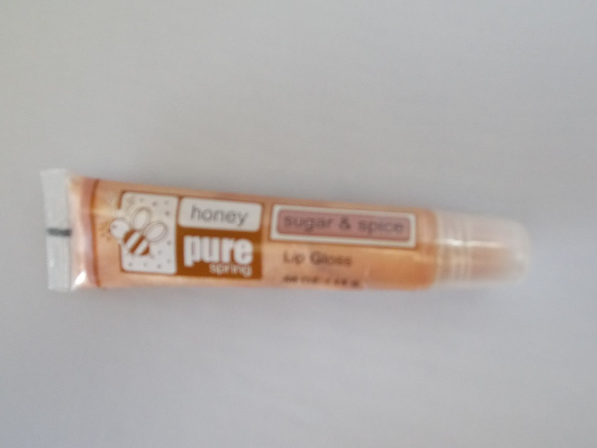 Honey Pure Spring Lip Gloss Full Size with Choose Your Flavor 0.50 oz / 14g