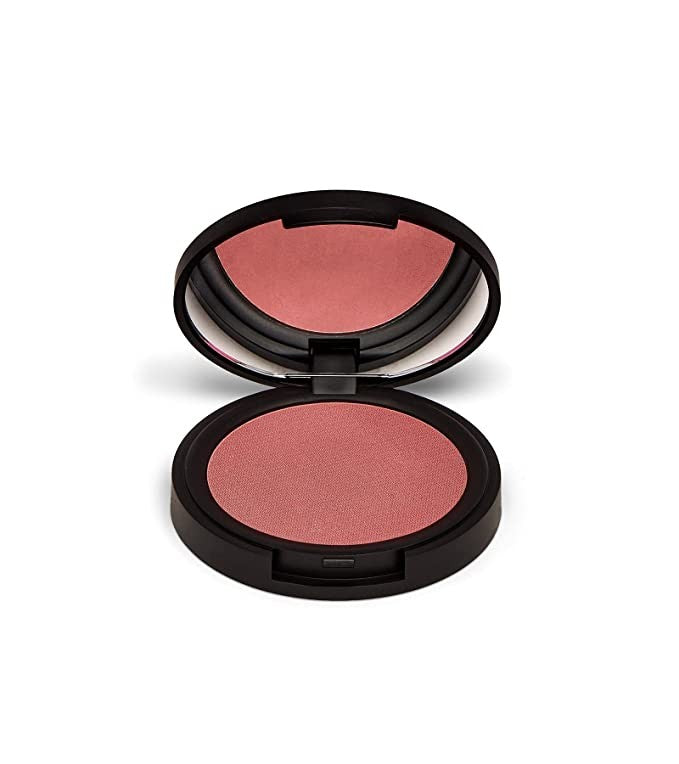 Dusty Rose Cheeky Blush Powder - Long-Wear, Matte Finish, 0.24 oz