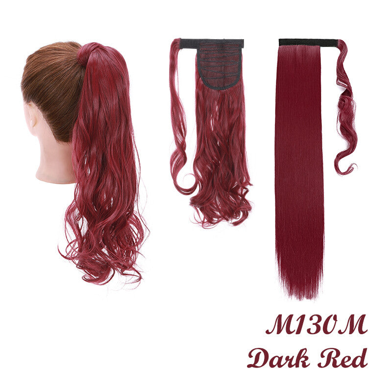Ponytail Wrap Around Hair Extensions - Clip-In & Thick Styling