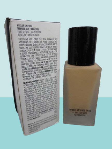 Flawless Face Makeup Foundation #120 - 1 Oz Liquid Base, Boxed