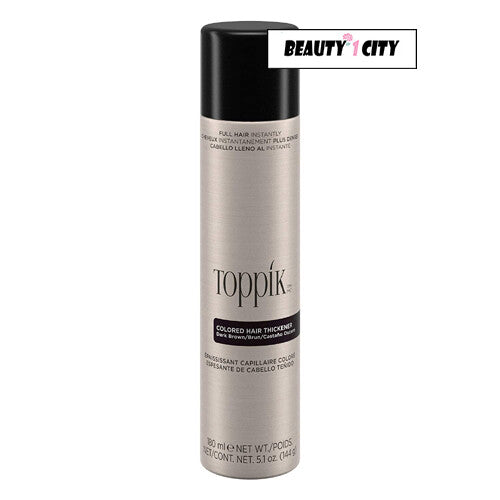 Colored Hair Thickener Spray - Dark Brown, 5.1 oz
