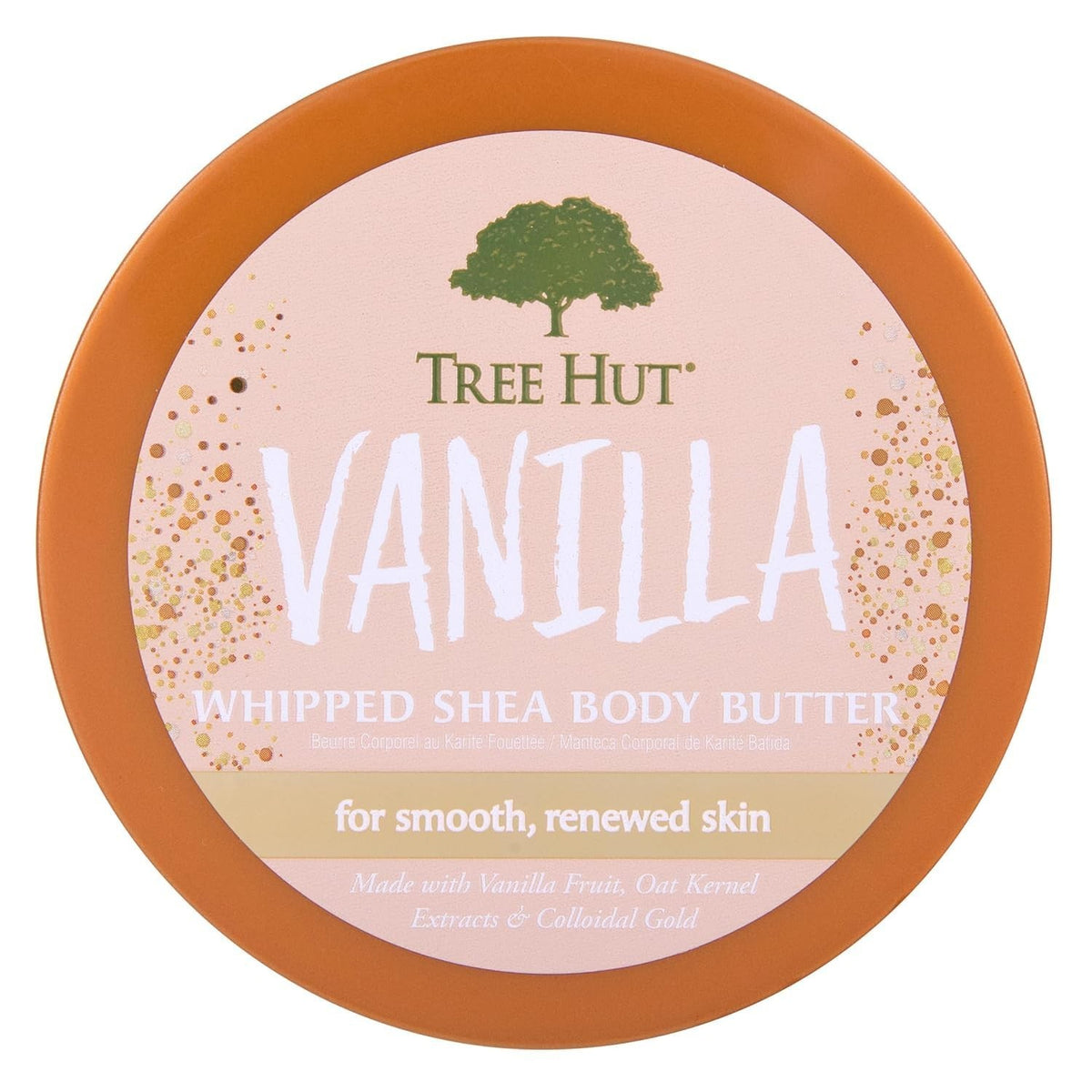 8.4 Fl Oz Whipped Body Butter with Shea & Vanilla - Hydration Softness