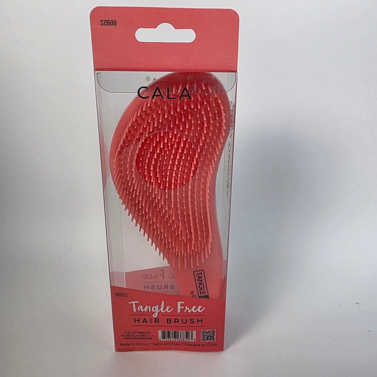 Tangle-Free Hair Brush with Cactus & Llama Print - Wet & Dry Detangler