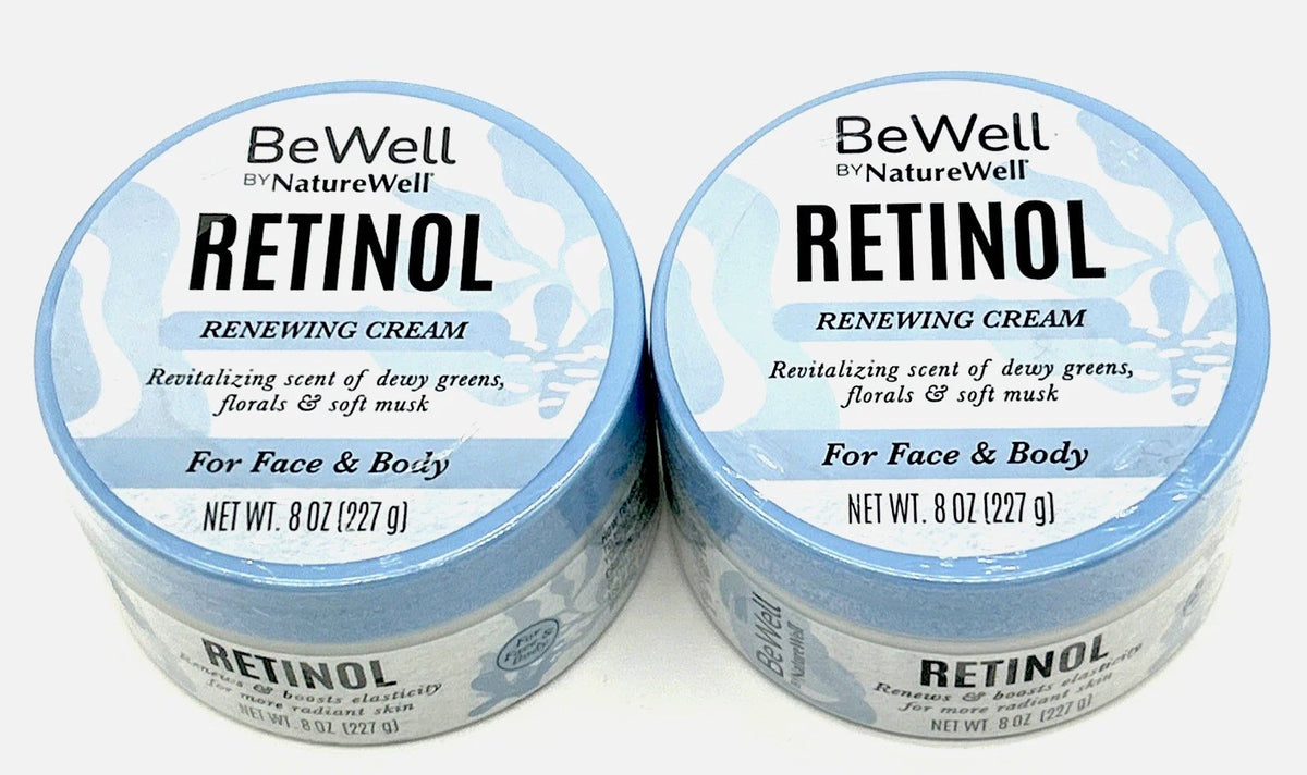 Retinol Anti-Aging Face & Body Cream 2-Pack - Hydrating & Firming Moisturizer