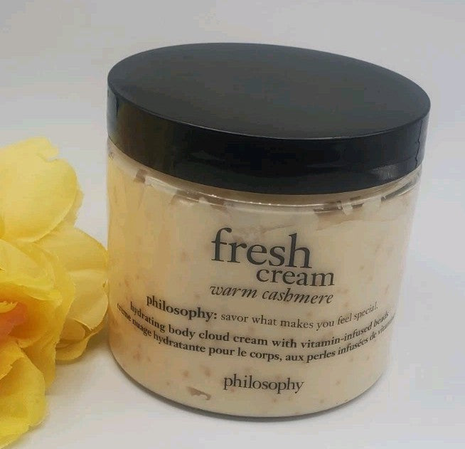 Philosophy Fresh Cream Warm Cashmere Hydrating Body Cloud 16 fl oz New