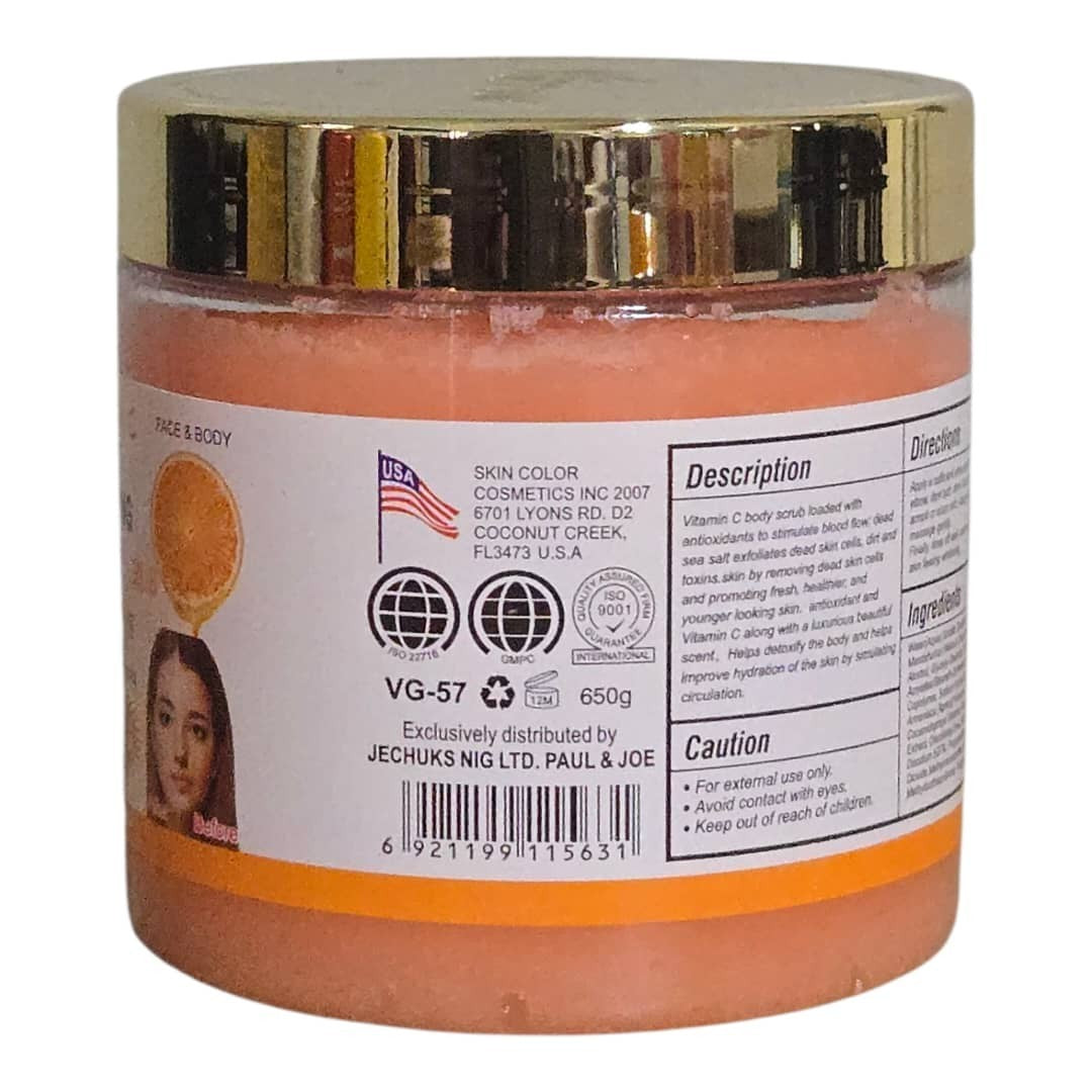 💯 Original Veet Gold Vitamin C Super Scrub