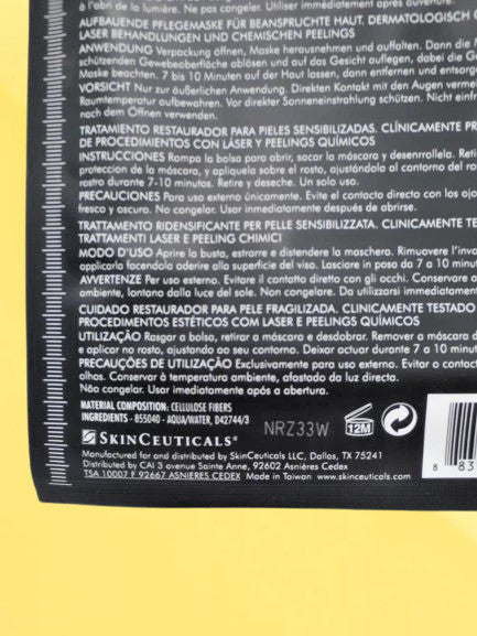 Biocellulose Restorative Facial Mask - 3 Pack
