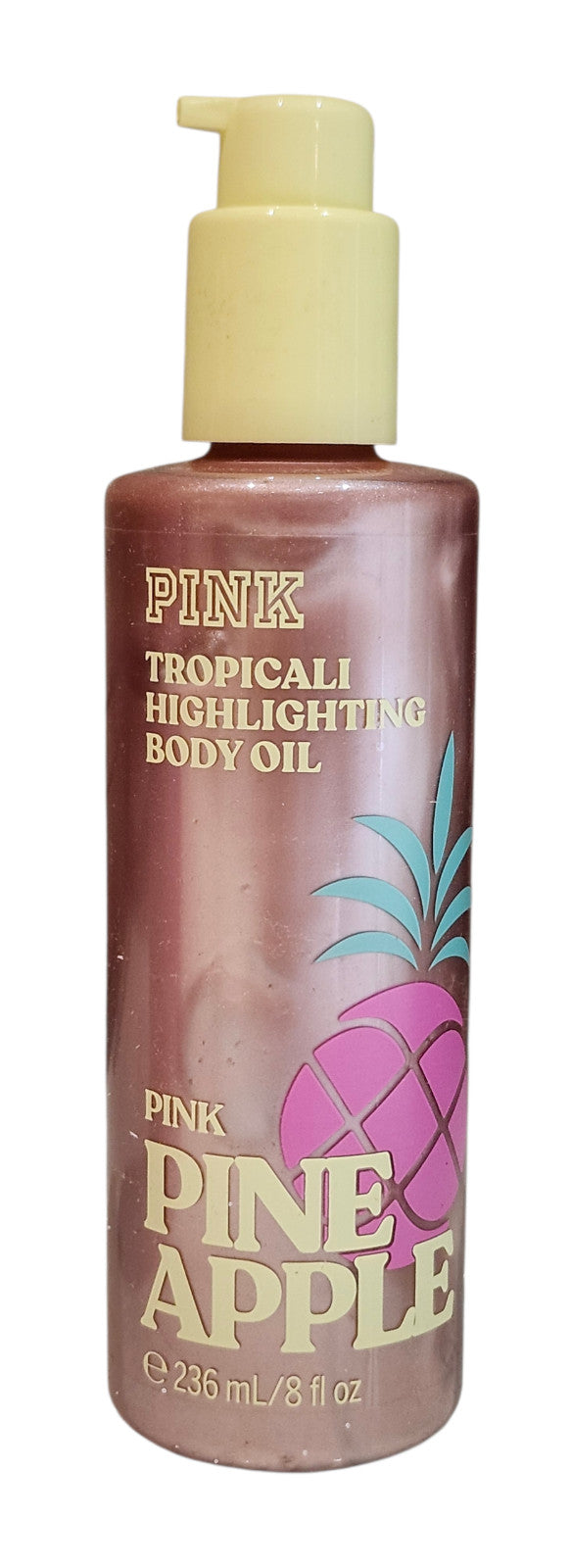 NEW Victoria's Secret PINK Pineapple Tropicali Hydrating Body Oil, 8