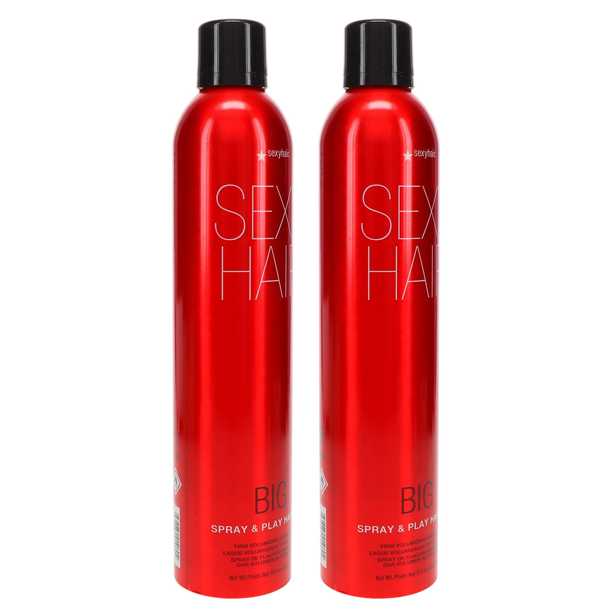 2-Pack Volumizing Hairspray - Firm Hold, UV & Humidity Protection 10oz