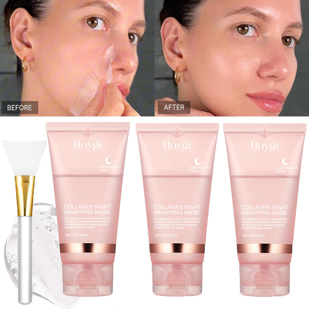 3X Collagen Night Peel-Off Mask - Overnight Moisturizing