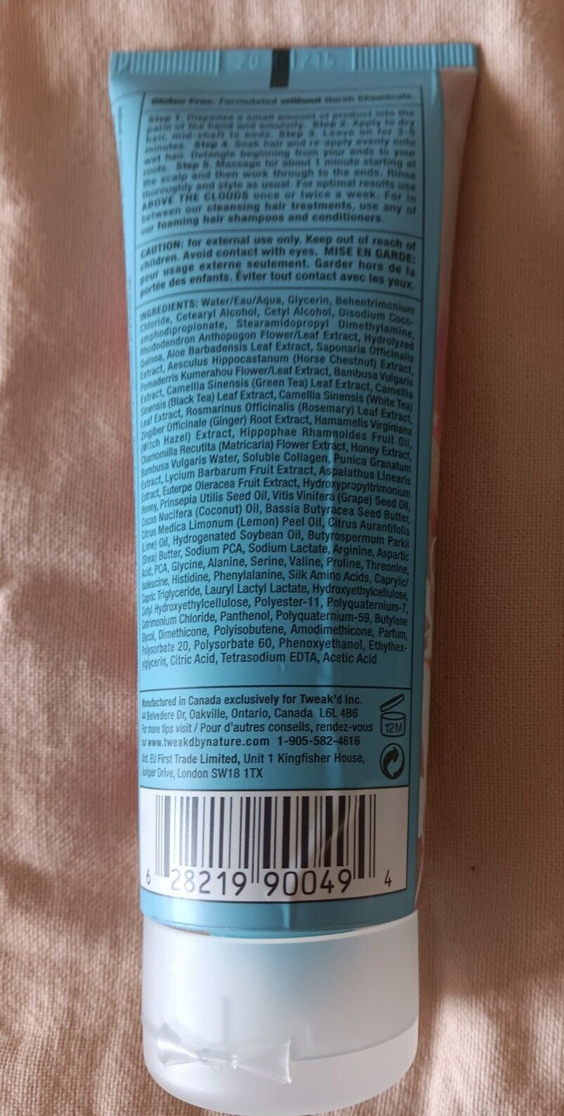 Tweak'd Hair & Body Cream Cleansing Treatment Lot of 3 - Dry Damaged Hair 3 oz