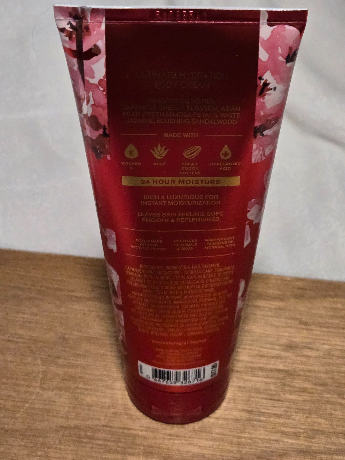 Bath & Body Works JAPANESE CHERRY BLOSSOM Ultimate Hydration Cream 8oz