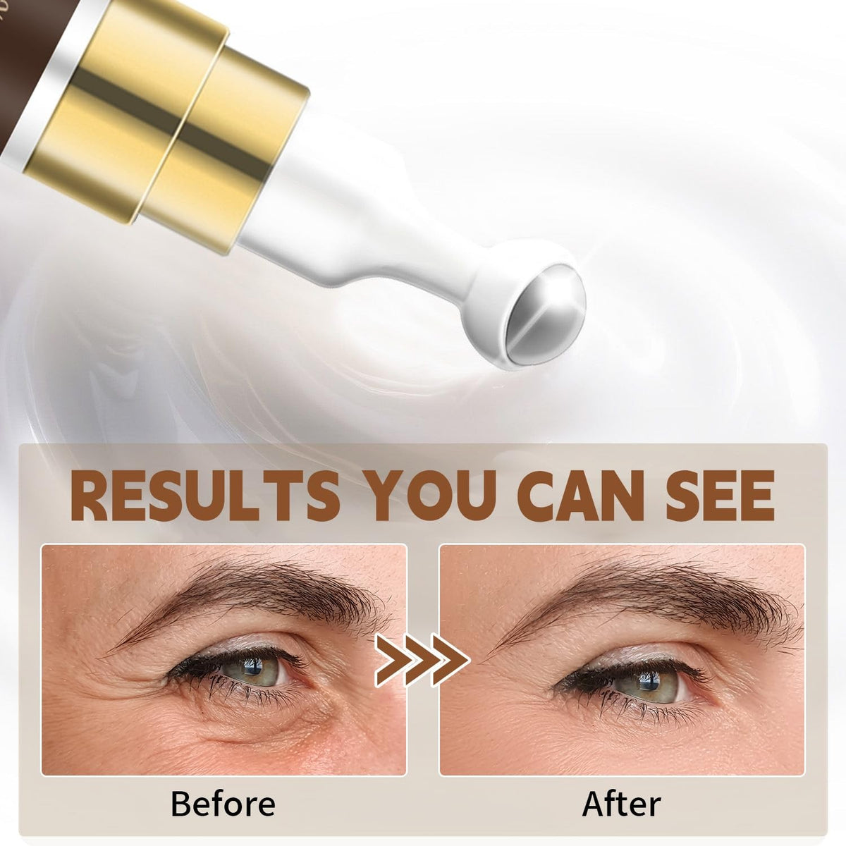 Caffeine Eye Cream with Retinol & Niacinamide - 0.5oz Hydrating Anti-Aging Serum