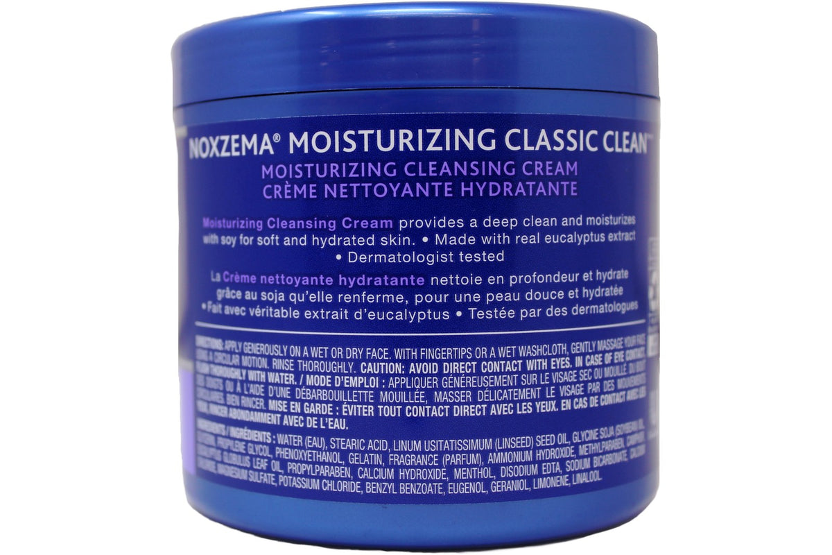 Noxzema Classic Cleansing Cream 12 oz - 2 Pack Face & Makeup Remover
