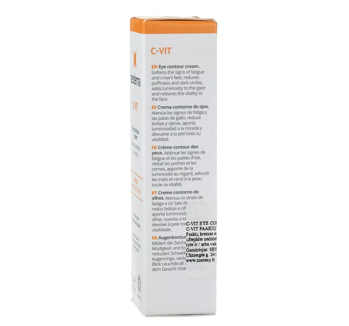 Sesderma C-VIT Eye Contour Cream 15ml Anti-Aging Brightening Skin Care