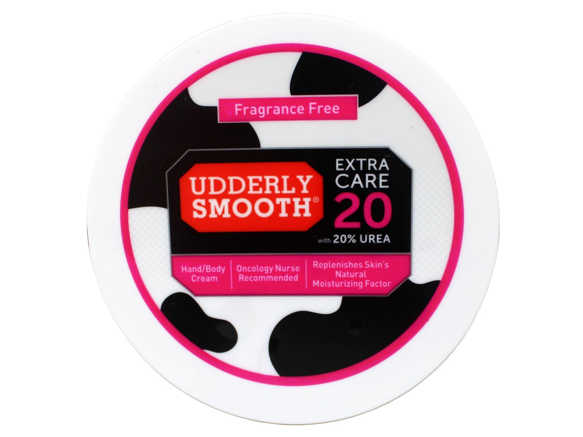 Udderly Smooth Extra Care Hand & Body Cream, 20% Urea, 8 oz