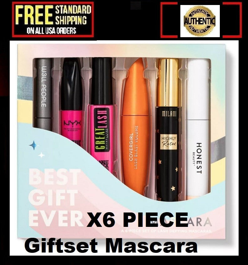 Mascara Gift Set – Assorted Lengthening & Volumizing Mascaras for Eyelash Enhancement