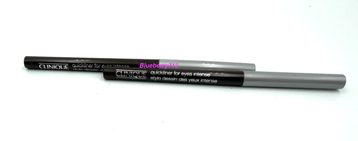 Clinique Quickliner for Eyes Intense Eyeliner 03 Intense Chocolate - Travel Size Set of 2