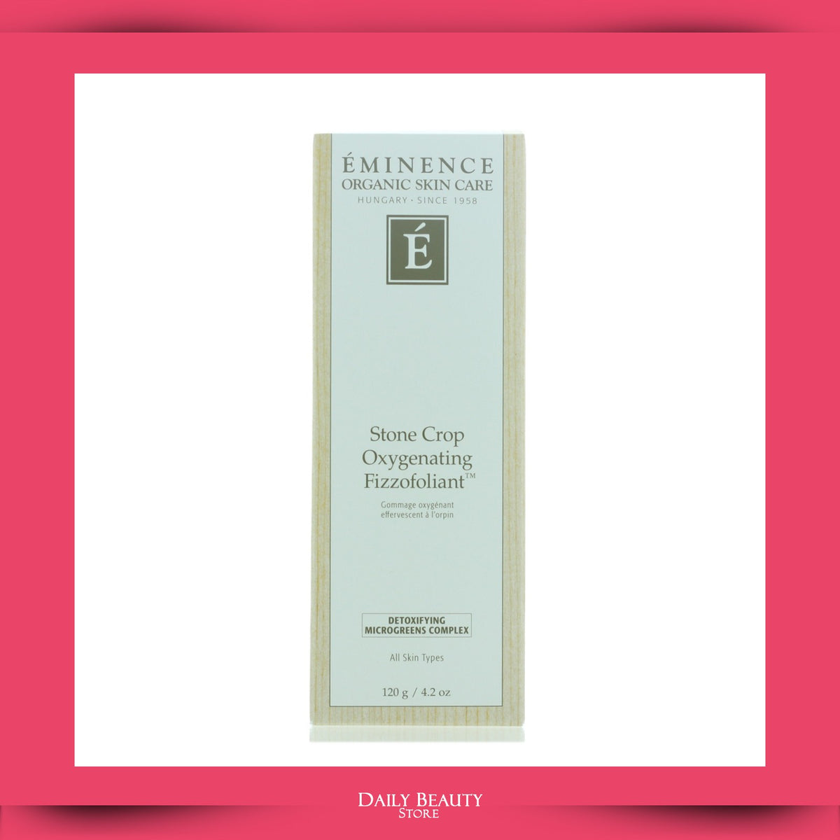 Eminence Stone Crop Oxygenating Fizzofoliant 120g 4.2oz NEW FAST SHIP