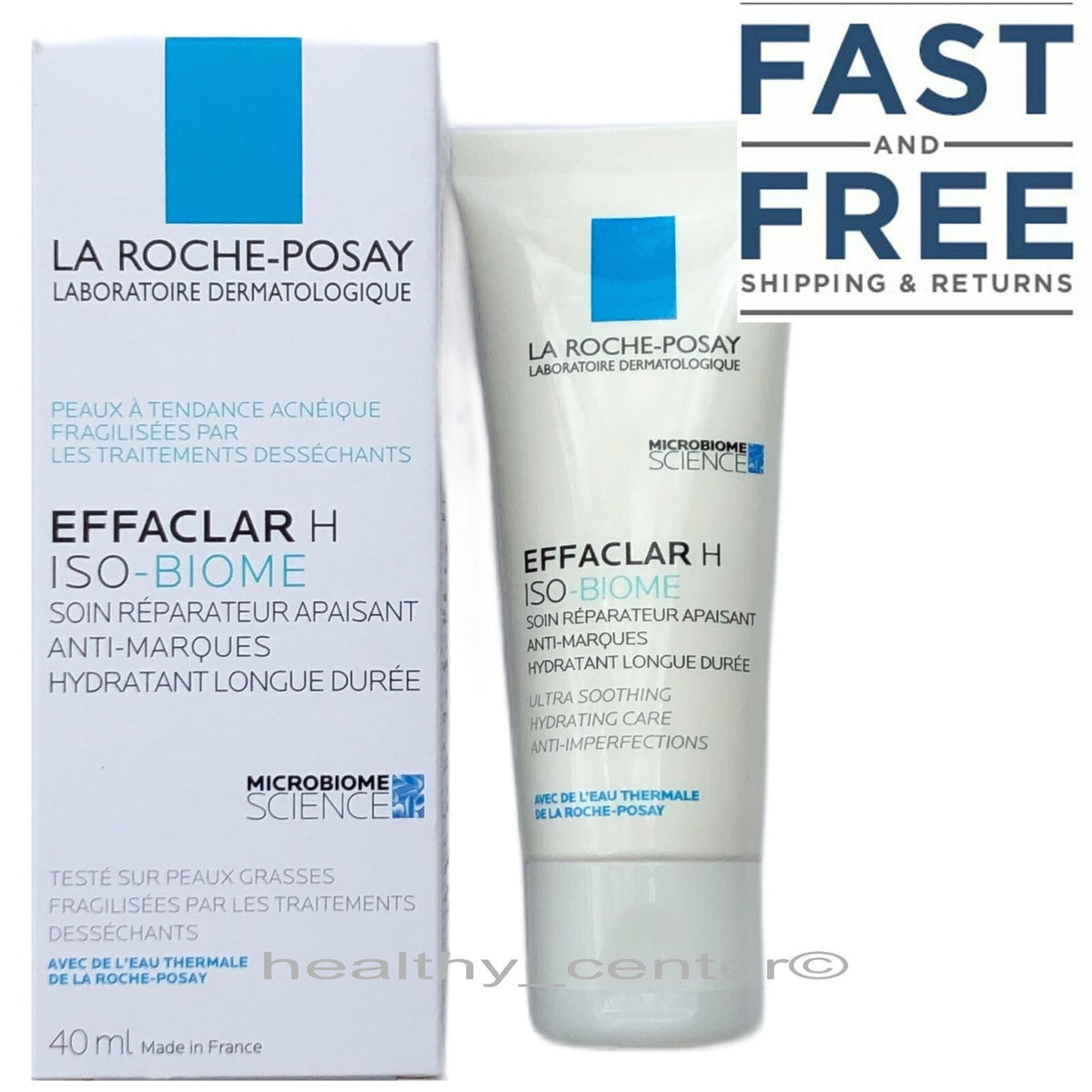 Effaclar H Ultra Soothing Hydrating Care for Acne-Prone Skin 40ml