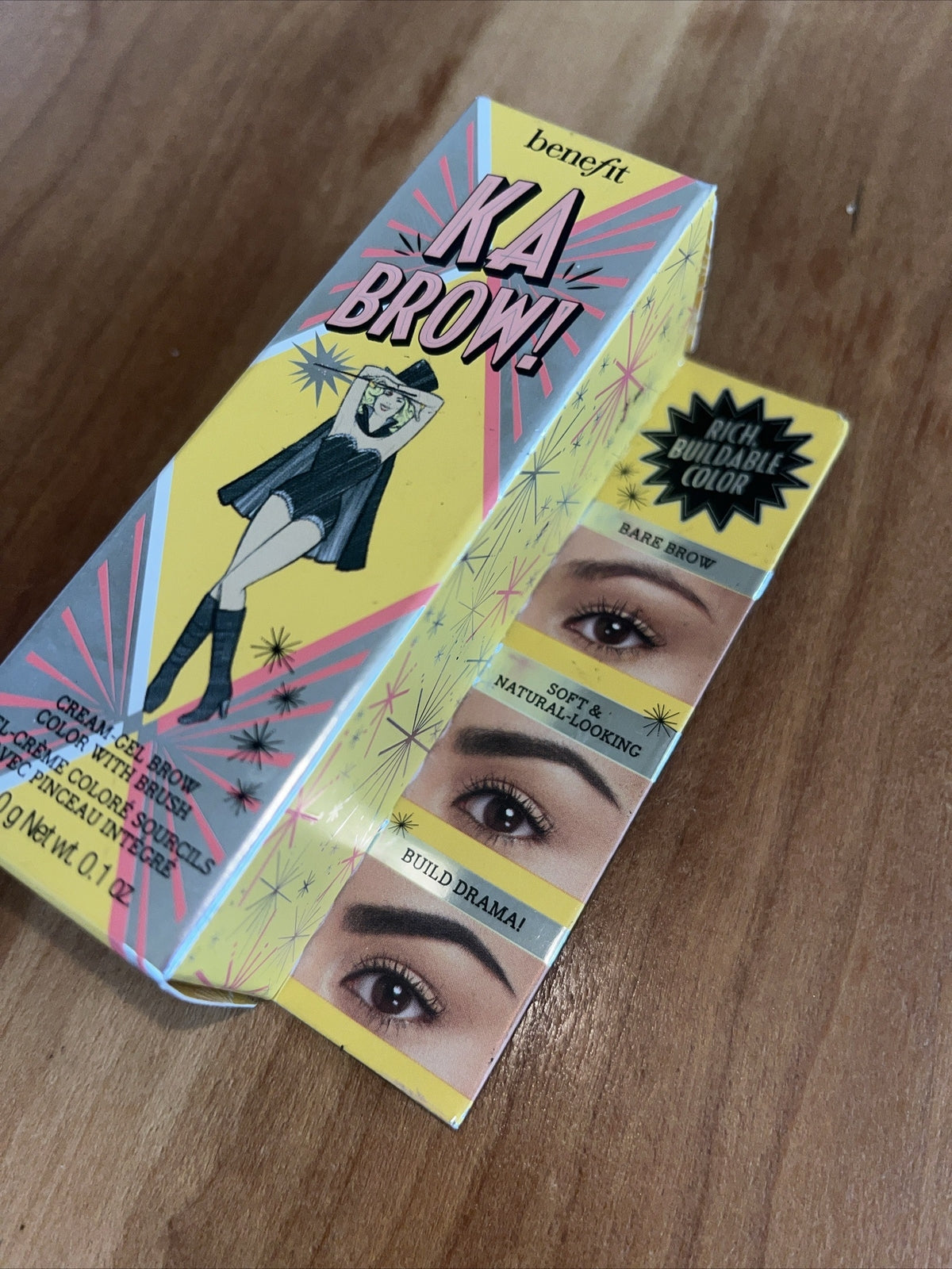 Full Size Brow Pencil - Shade #6 Eye Makeup, Waterproof & Long-lasting
