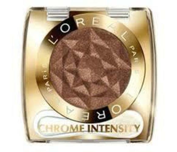 L'Oreal Chrome Intensity Eyeshadow #184 Cacao Mania - Long-Lasting, Vibrant Color