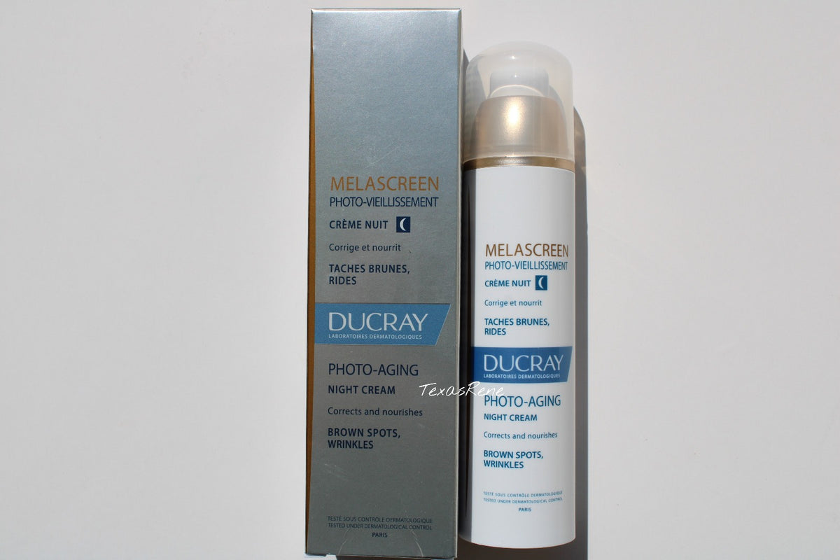 Ducray Melascreen Photo Aging Night Cream for Brown Spots & Wrinkles 50ml