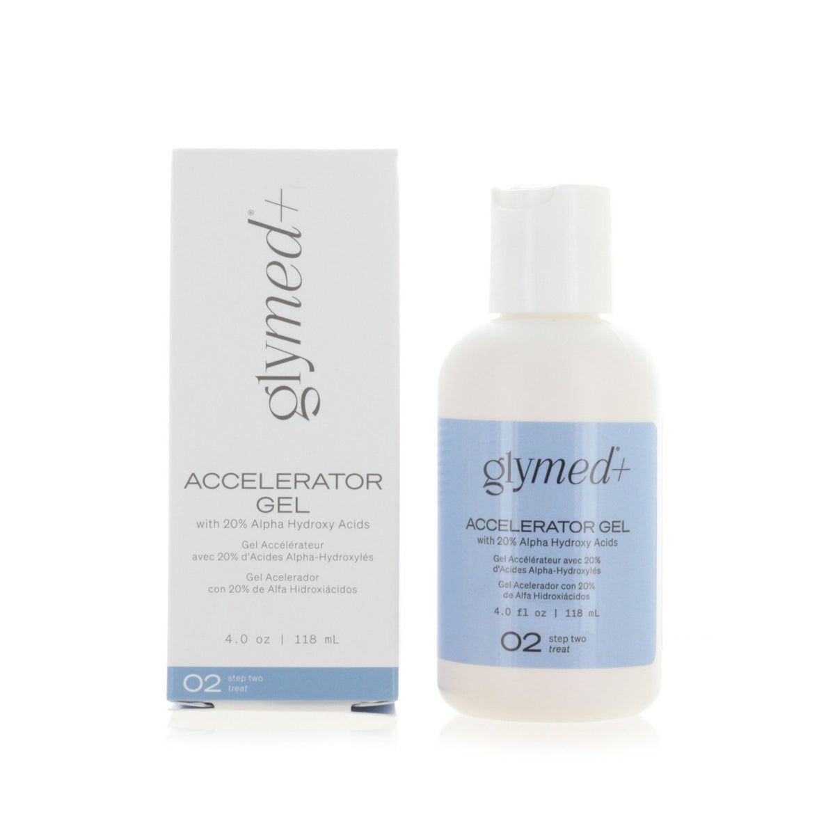 Alpha Hydroxy Acid Skin Renewal Gel with 20% Glycolic & Lactic Acid - 118ml