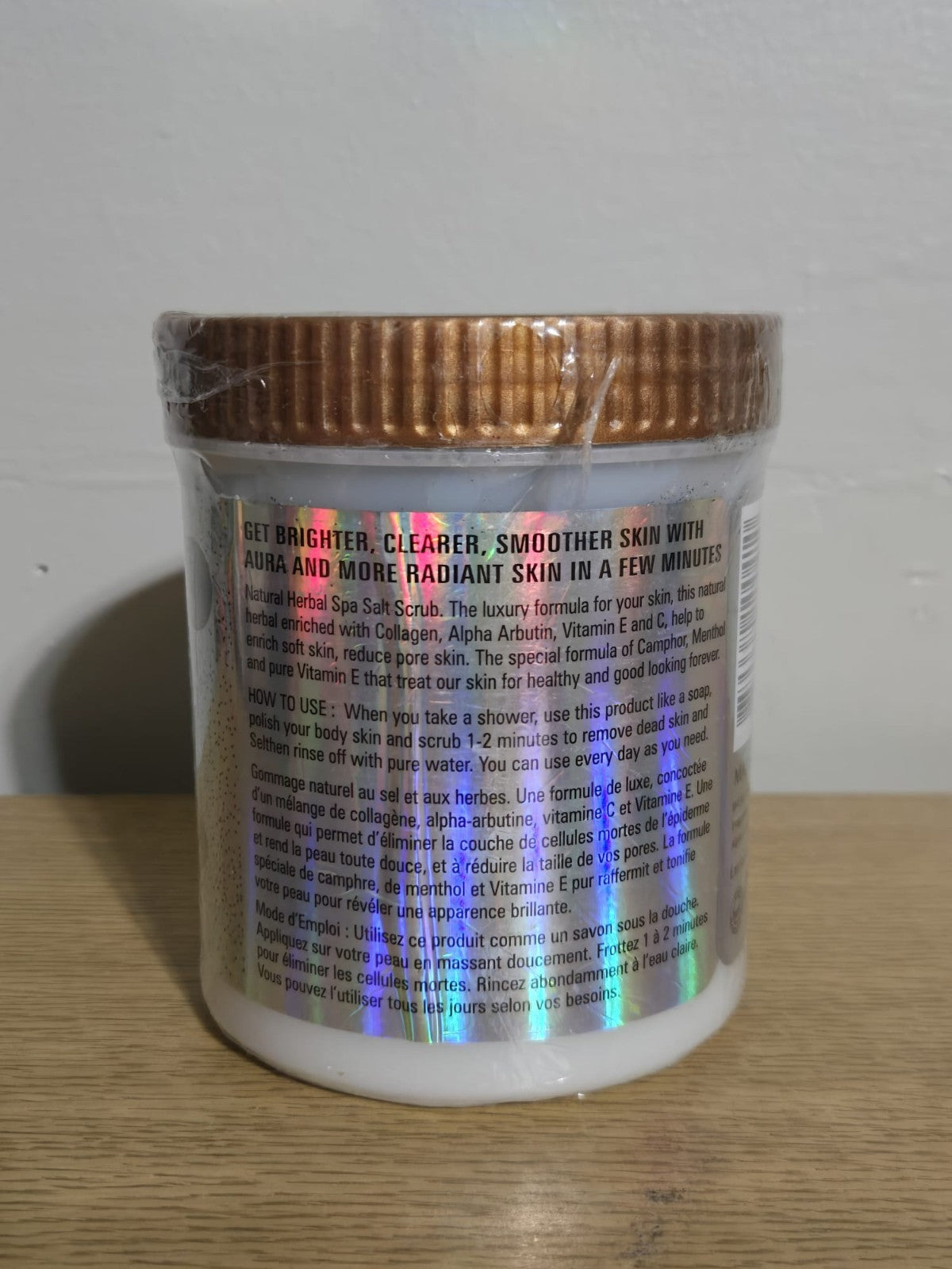 Soft & Beautiful Vitamin E Arbutin Collagen Exfoliating Spa Salt