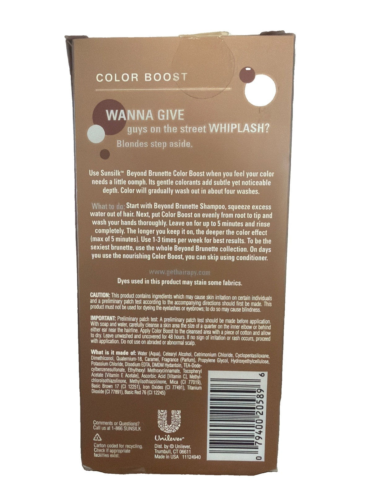 Color Boost Beyond Brunette Tones Shampoo 6oz